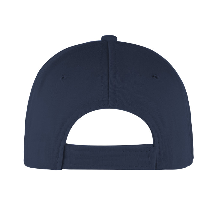 Gorra golf 5 paneles bicolor 100% poliéster