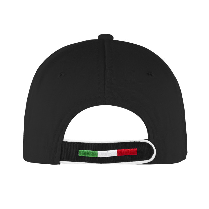 Gorra 6 paneles sandwich bandera italiana