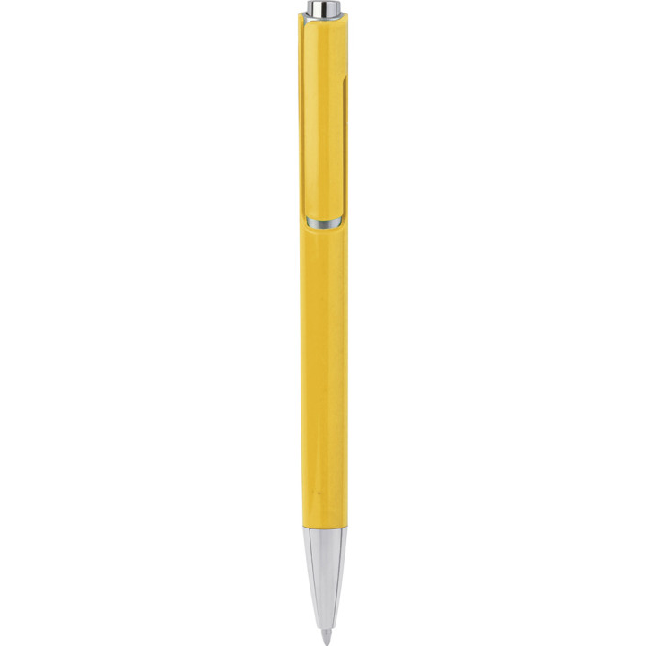 Bolígrafo plástico cierre pulsador