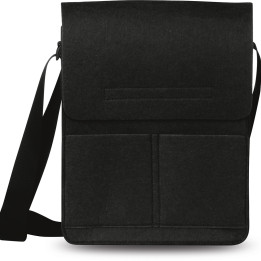 Bolso de hombro fabricado en fieltro