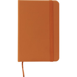 Libreta a6 tipo moleskine cuadrículada