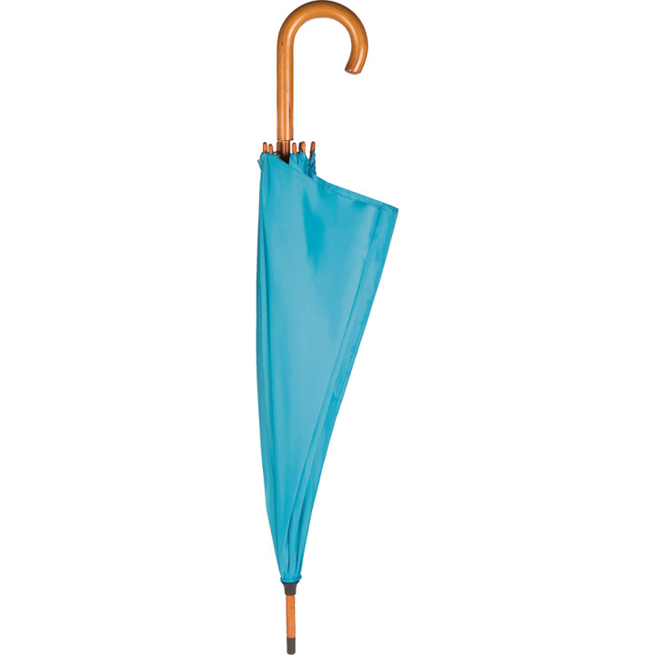 Paraguas automático madera 23" nylon 190t