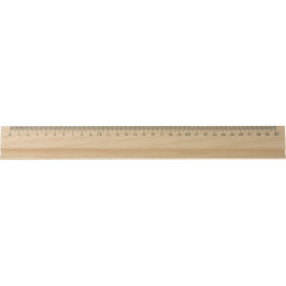 Regla 30 cms de madera