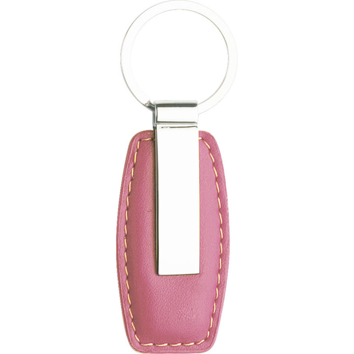 Llavero en estuche metal/pvc