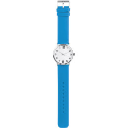 Reloj analógico personalizable metal/silicona