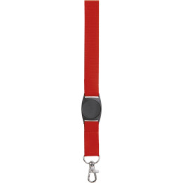 Lanyard poliéster placa estampación 2 cms