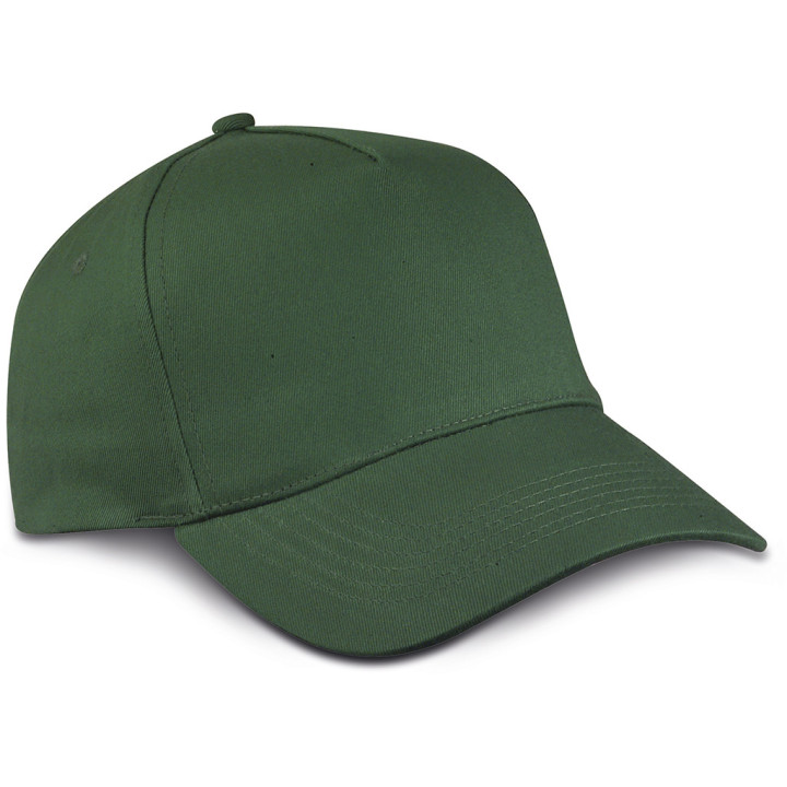 Gorra golf 5 paneles 100% algodón