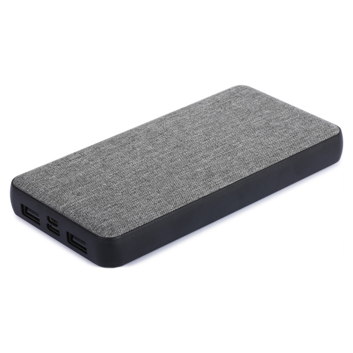 Cargador inalámbrico rpet y usb 10000 mah