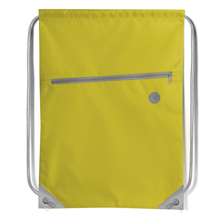 Mochila de cuerdas nylon 210d cremallera
