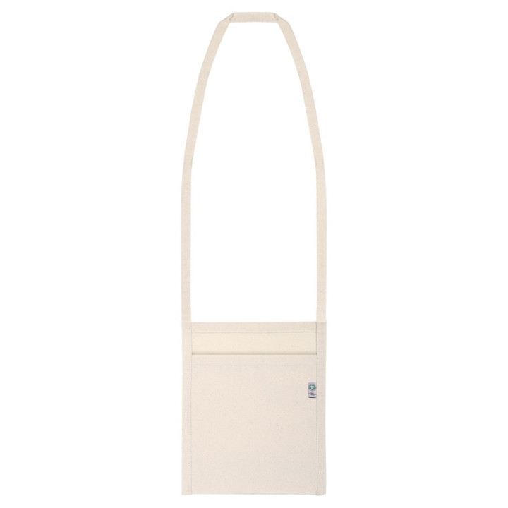 Bolsa de hombro pequeña de algodón orgánico