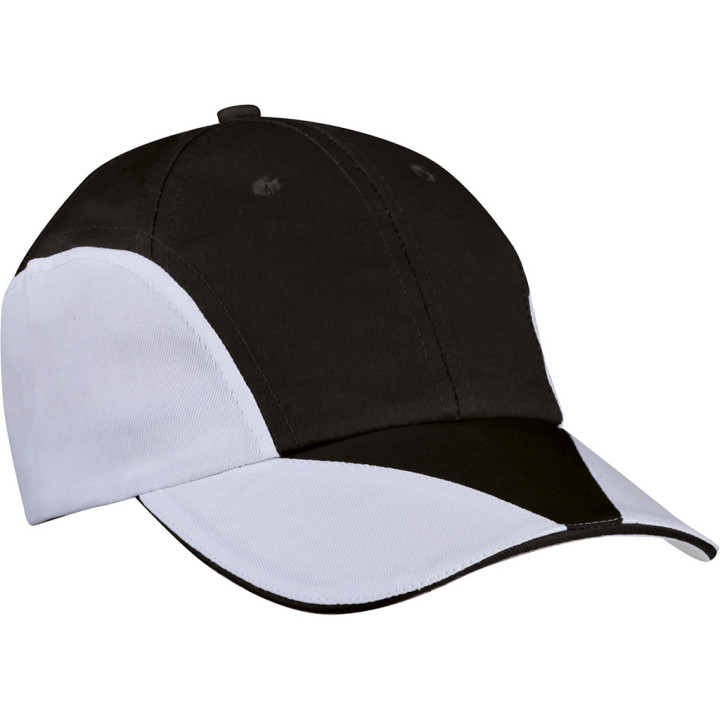 Gorra 8 paneles sandwich bicolor bandera italiana