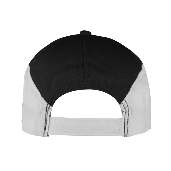 Gorra 8 paneles sandwich bicolor bandera italiana