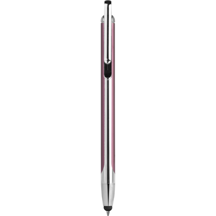 Bolígrafo metal/plástico para pantalla táctil
