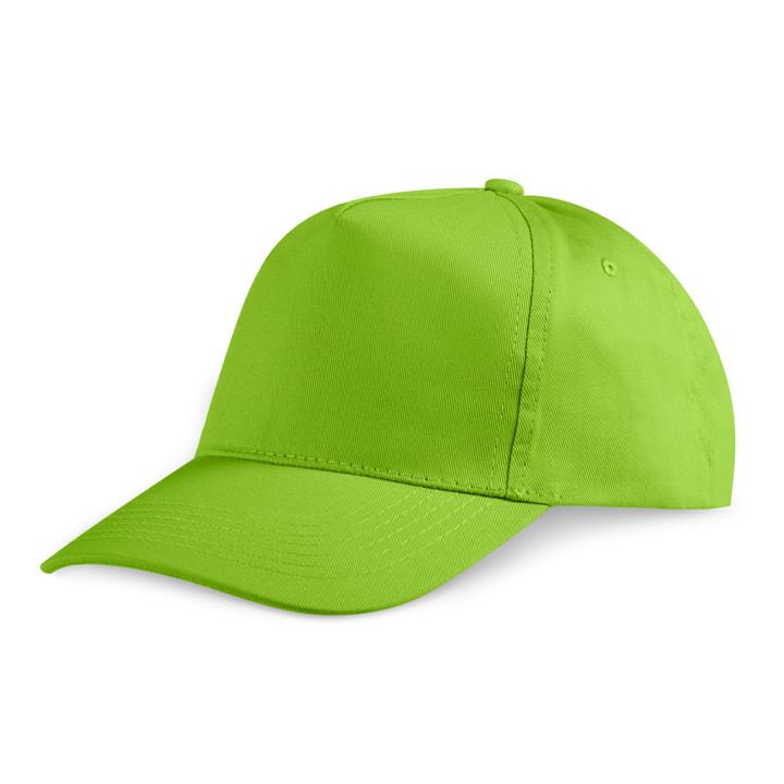 Gorra golf 5 paneles 100% algodón