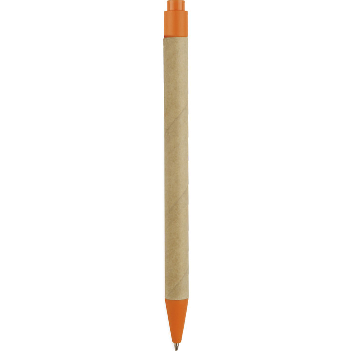Boligrafo biodegradable y cartón reciclado