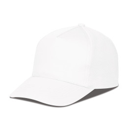 Gorra de rejilla 5 paneles algodón/poliéster