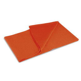 Bufanda  1x1 punto acrílico, doble capa. peso 170gr