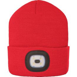Gorro con luces led cob