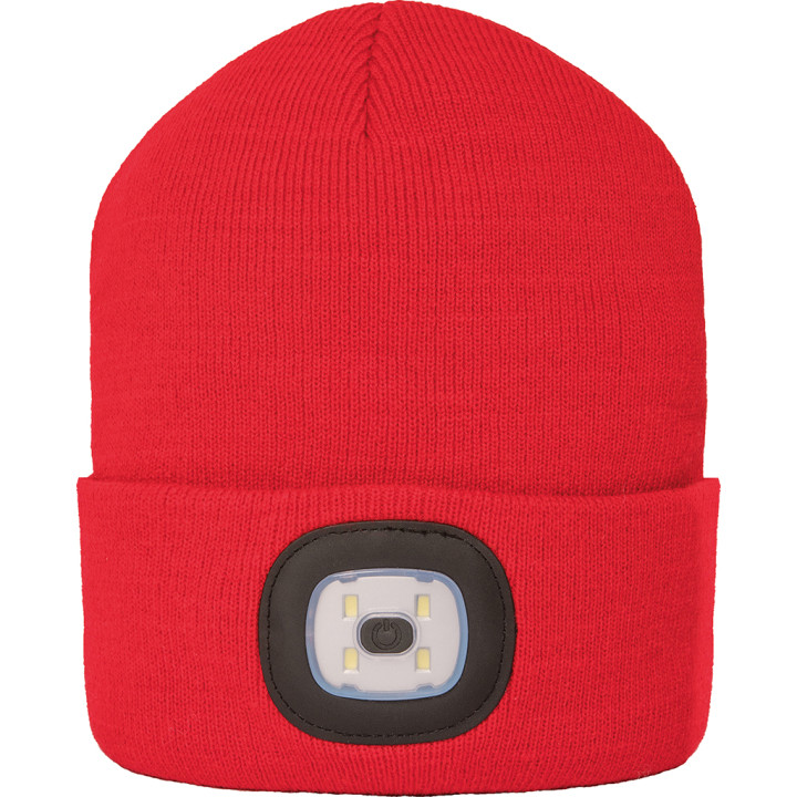 Gorro con luces led cob