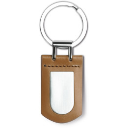 Llavero metal/piel