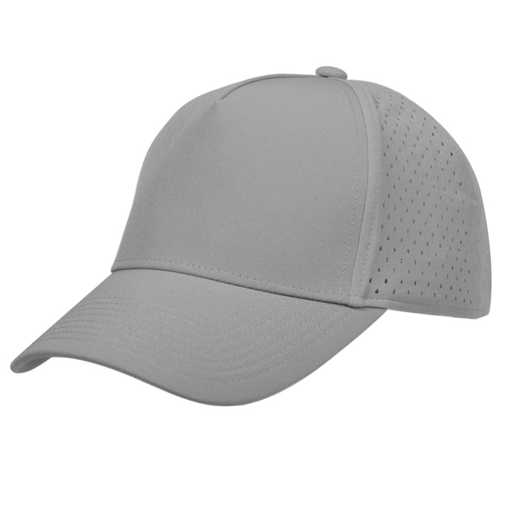 Gorra 5 paneles con orificios de ventilación