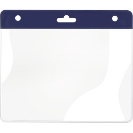 Porta identificación de plástico