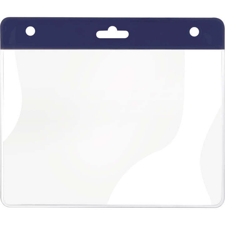 Porta identificación de plástico