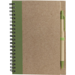 Libreta notebook de papel reciclado