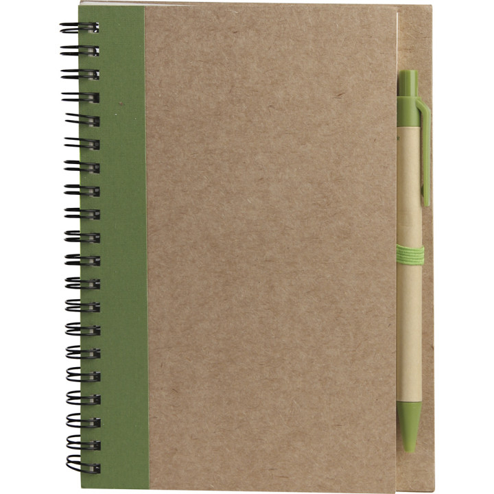 Libreta notebook de papel reciclado