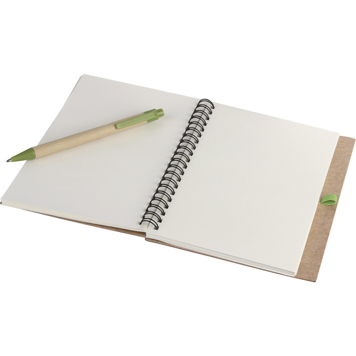 Libreta notebook de papel reciclado