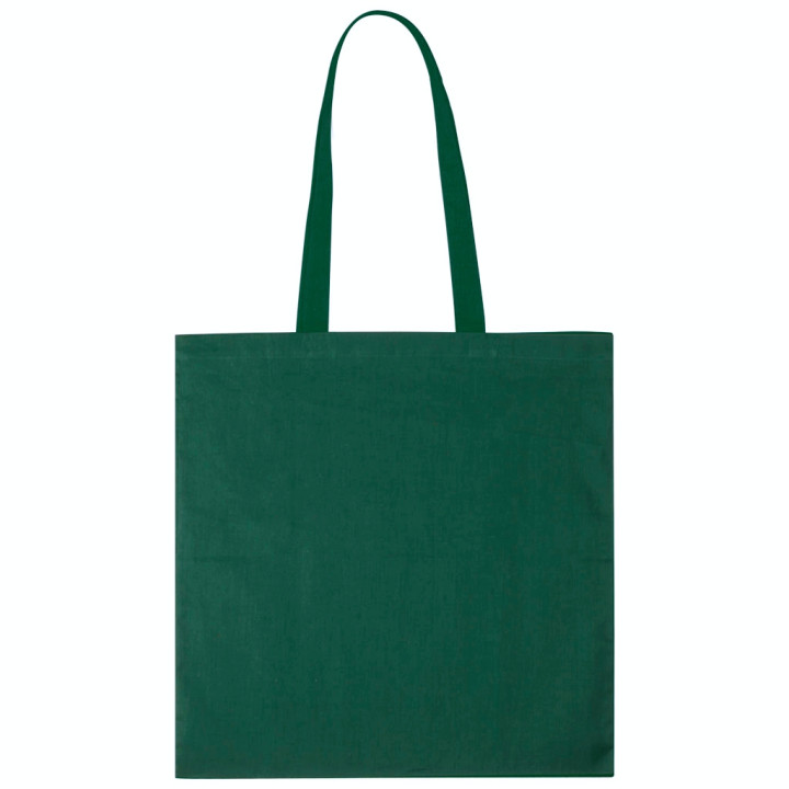 Bolsa shopping de algodón 140 gr/m2 asa larga