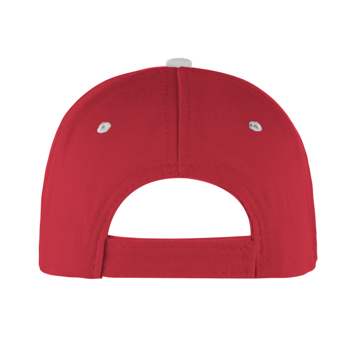 Gorra 5 paneles sandwich 100% algodón