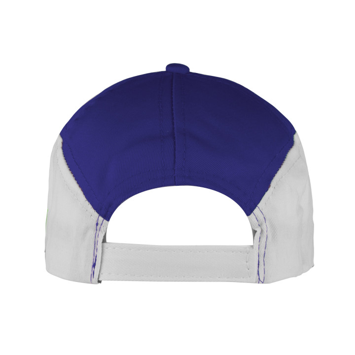 Gorra 8 paneles sandwich bicolor bandera italiana