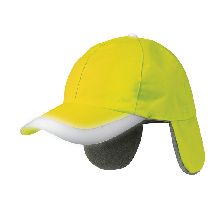Gorra invierno 6 paneles forro polar/poliéster
