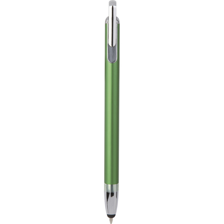Bolígrafo metal/plástico para pantalla táctil