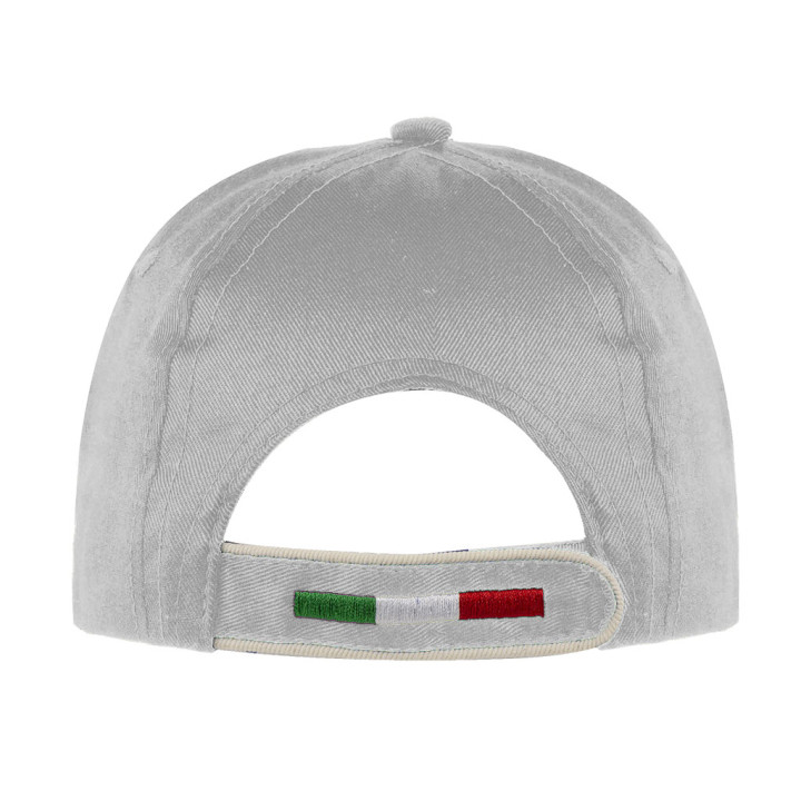 Gorra 6 paneles sandwich bandera italiana