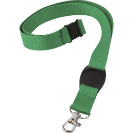 Lanyard poliéster placa estampación 2 cms