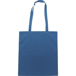 Bolsa shopping de algodón 105 gr/m2 asa larga