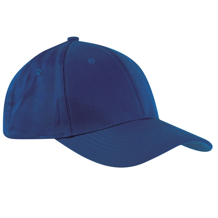 Gorra 6 paneles 80% poliéster/20% algodón
