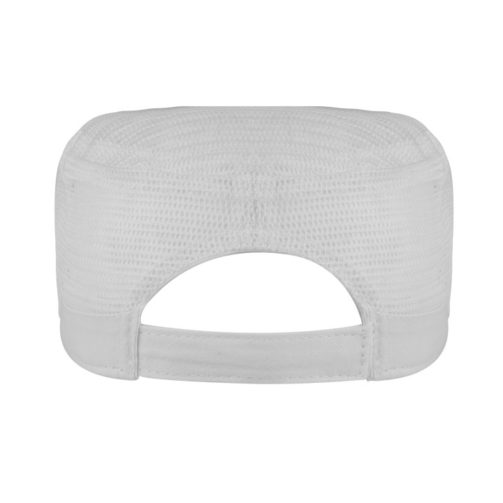 Gorra militar rejilla algodón/poliéster
