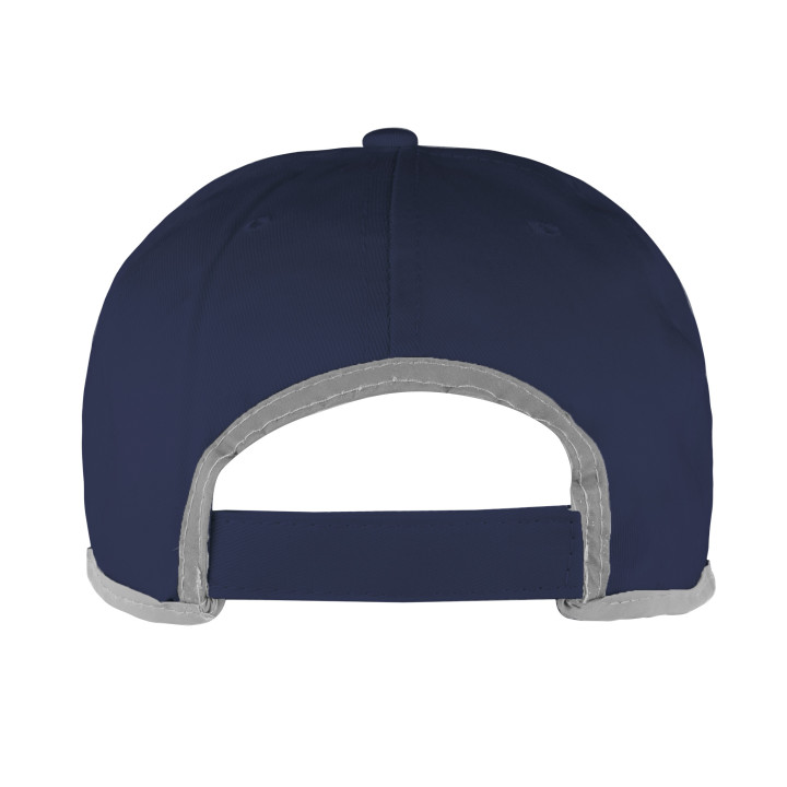 Gorra 6 paneles reflex 100% algodón