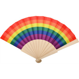 Abanico rpet arco iris