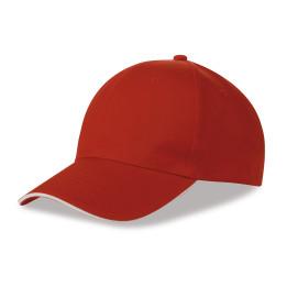 Gorra 6 paneles sandwich 80% poliéster/20% algodón