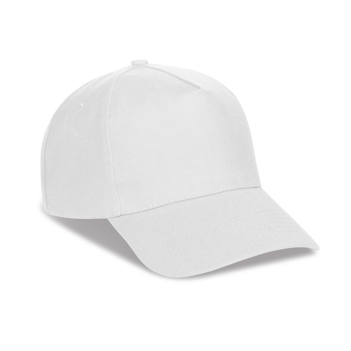 Gorra golf 5 paneles 100% poliéster