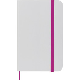 Libreta a6 tipo moleskine pvc/papel