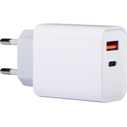 Cargador rápido 2 en 1 usb 20w
