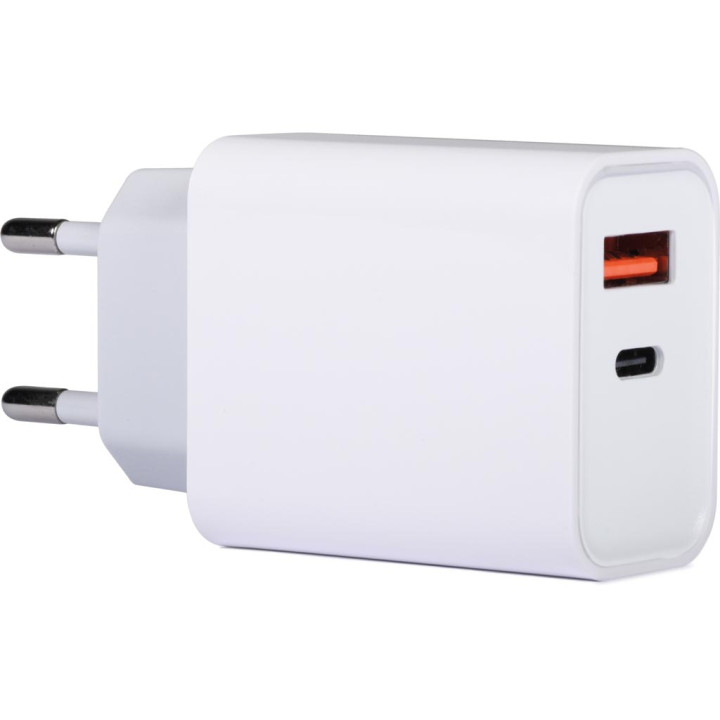 Cargador rápido 2 en 1 usb 20w