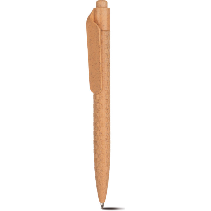 Bolígrafo fabricado en paja de trigo y abs
