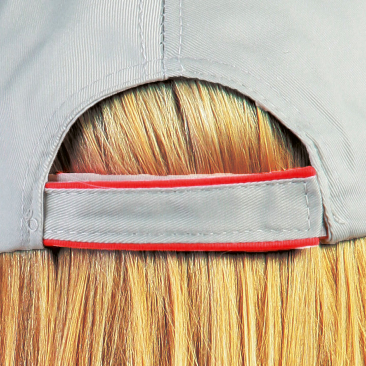 Gorra 6 paneles 65% poliéster/35% algodón