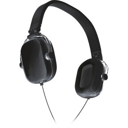 Auriculares stereo plástico/metal